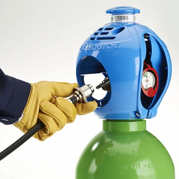 Exeltop med anslutning.