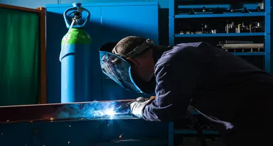 Are you using the correct welding gas